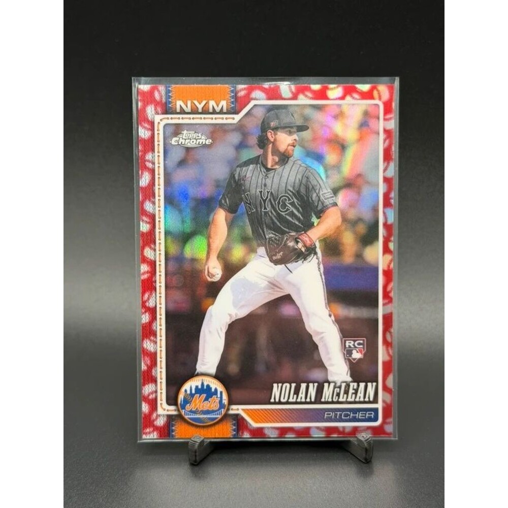 2026 topps chrome nolan mclean baseball border